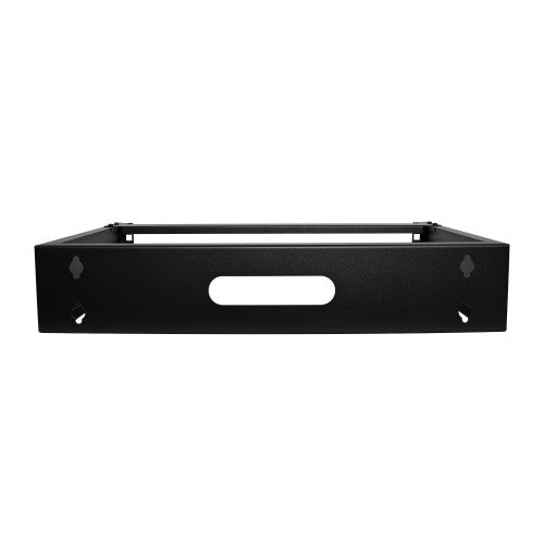 StarTech.com RACK-2U-14-BRACKET rack cabinet Wall mounted rack Black