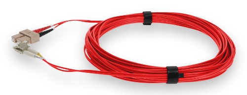 AddOn Networks ADD-SC-LC-6M5OM4-RD-TAA InfiniBand/fibre optic cable 236.2" (6 m) OFNR Red
