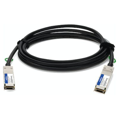 AddOn Networks QSFP-100G-PDAC1-5M-I-AO InfiniBand/fibre optic cable 59.1" (1.5 m) QSFP28 Black, Silver