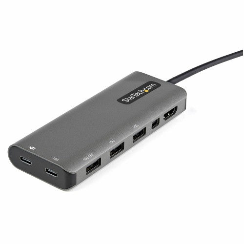 StarTech.com DKT31CMDPHPD laptop dock/port replicator Wired USB 3.2 Gen 1 (3.1 Gen 1) Type-C Black, Silver