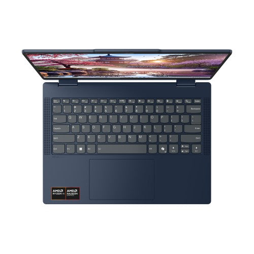 Lenovo IdeaPad 5 2-in-1 14AKP10 Copilot+ PC AMD Ryzen™ AI 7 350 Hybrid (2-in-1) 14" Touchscreen WUXGA 16 GB LPDDR5x-SDRAM 1 TB SSD Wi-Fi 7 (802.11be) Windows 11 Home Blue English