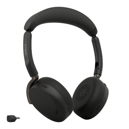 Jabra Evolve3 65 Flex Headset Wireless Head-band Office/Call center USB Type-C Bluetooth Black