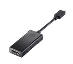 HP USB-C to HDMI 2.0 USB graphics adapter Black
