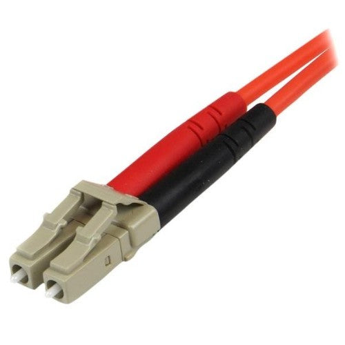 StarTech.com 50FIBLCST5 InfiniBand/fibre optic cable 196.9" (5 m) LC ST Red