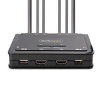 StarTech.com C2-DH46-UA2-CBL-KVM KVM switch Black
