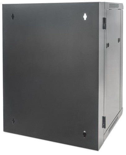 Intellinet 712019 rack cabinet 15U Wall mounted rack Black