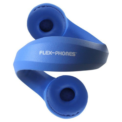 HamiltonBuhl Kid's Flex-Phones Headset Wired Head-band Education USB Type-A Blue