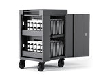 Bretford TVCM20PAC-CK portable device management cart/cabinet Charcoal