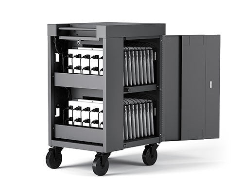 Bretford TVCM20PAC-CK portable device management cart/cabinet Charcoal