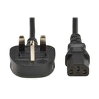 Eaton P056-02M-UK power cable Black 78.7" (2 m) BS 1363 IEC C13