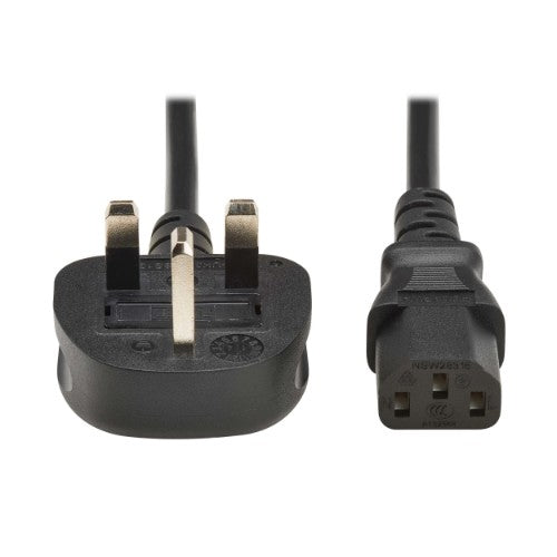 Eaton P056-02M-UK power cable Black 78.7" (2 m) BS 1363 IEC C13
