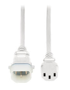 Eaton P005-E03-AWH-6 power cable White 35.4" (0.9 m) C14 coupler C13 coupler