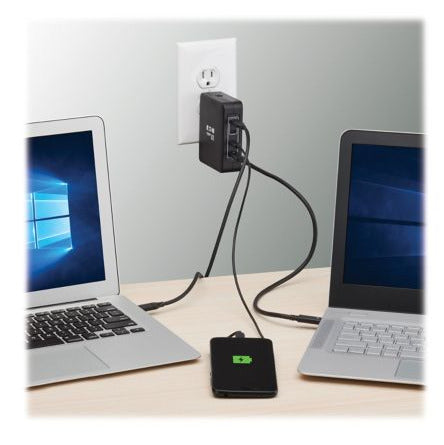 Eaton U280-W04-145C4G mobile device charger Smartphone, Tablet, Laptop, Portable gaming console, Portable speaker Black AC Indoor
