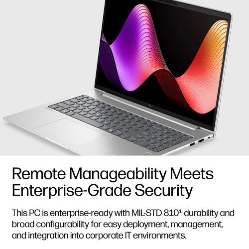 HP EliteBook 6 G2i 16 inch Notebook Next Gen AI PC Wolf Pro Security Edition Copilot+ PC 325 Laptop 16" WUXGA 16 GB DDR5-SDRAM 512 GB SSD Wi-Fi 7 (802.11be) Windows 11 Pro Silver