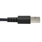 Tripp Lite U038-003-GY-MAX USB cable USB 2.0 35.8" (0.91 m) USB A USB C Gray