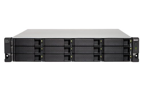 QNAP TL-R1200C-RP HDD/SSD enclosure Black, Gray 2.5/3.5"
