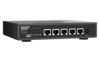 QNAP QSW-3205-5T-US network switch Unmanaged 10G Ethernet (100/1000/10000) Desktop Black