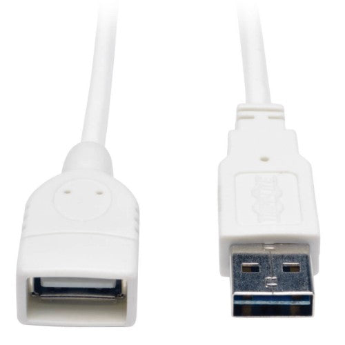 Tripp Lite UR024-010-WH USB cable USB 2.0 120.1" (3.05 m) USB A 0.48 Gbit/s White
