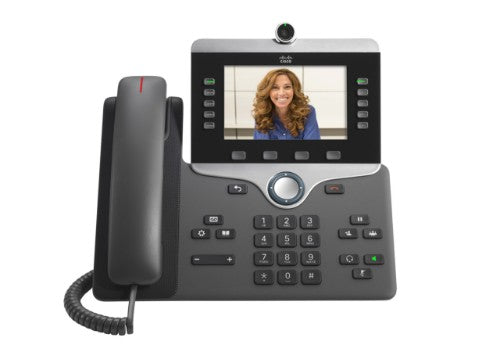 Cisco 8865 IP phone Charcoal 5 lines Wi-Fi