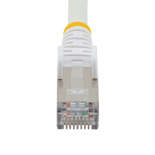 StarTech.com NLWH-6IN-CAT6A-PATCH networking cable White 5.98" (0.152 m) S/FTP (S-STP)