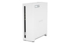 QNAP TS-133-US NAS/storage server Tower Cortex-A55 2 GB DDR4 0 TB QNAP Turbo System White