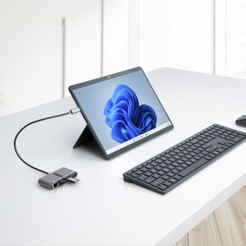StarTech.com HB30C3A1GEA2 laptop dock/port replicator Wired USB 3.2 Gen 1 (3.1 Gen 1) Type-C Gray