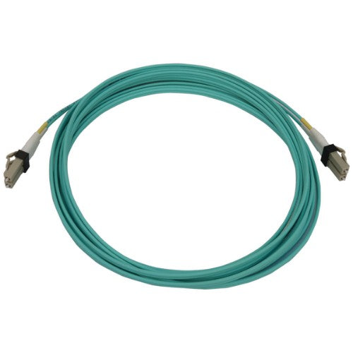 Tripp Lite N820X-05M InfiniBand/fibre optic cable 196.9" (5 m) LC OFNR Aqua color, Beige