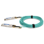 AddOn Networks R0Z27A-AO InfiniBand/fibre optic cable 275.6" (7 m) QSFP28 AOC Aqua color