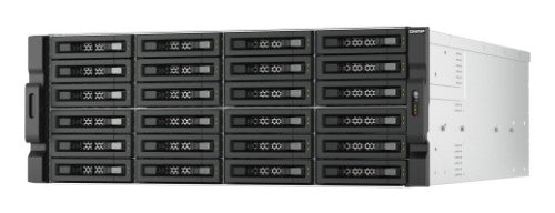 QNAP TL-R2400PES-RP storage drive enclosure HDD/SSD enclosure Black, Gray 2.5/3.5"