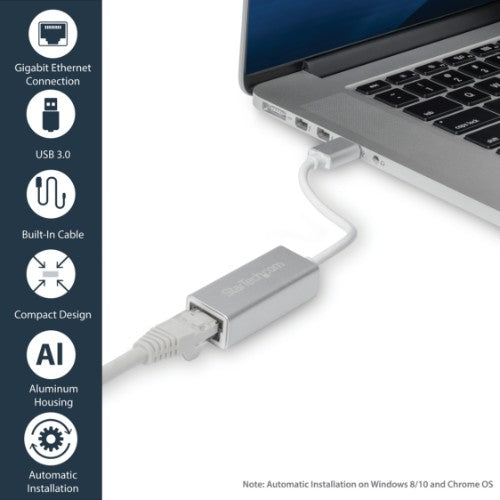 StarTech.com USB31000SA network card Ethernet 2000 Mbit/s