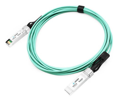 Axiom AXG95177 InfiniBand/fibre optic cable 39.4" (1 m) SFP+ AOC Aqua color