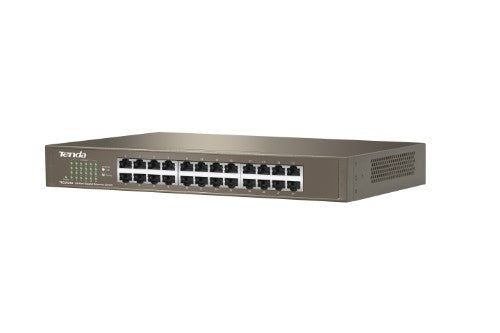 Tenda 24-port Gigabit Ethernet Switch Unmanaged Blue