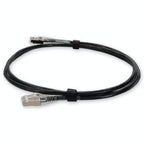 AddOn Networks ADD-7FSLCAT6A-BK networking cable Black 83.9" (2.13 m) Cat6a U/UTP (UTP)