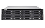QNAP TS-EC1680U R2 NAS Rack (3U) Ethernet LAN Black, Gray E3-1246V3