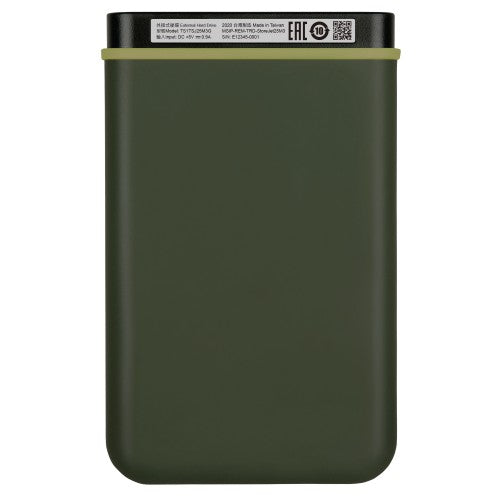 Transcend StoreJet 25M3G external hard drive 1 TB Green