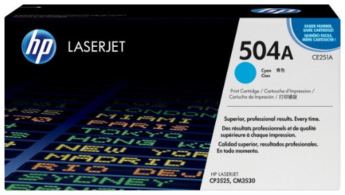 CE251A (504A) Toner cyan, 7K pages