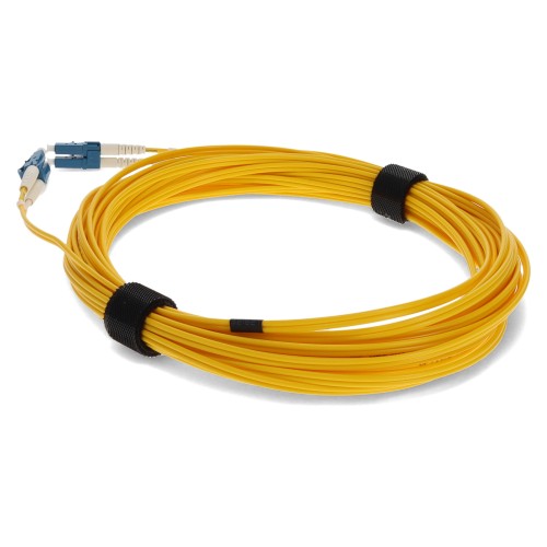 AddOn Networks ADD-LC-LC-MB1M9SMF InfiniBand/fibre optic cable 39.4" (1 m) OFNR Yellow
