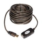 Tripp Lite U026-016 USB cable USB 2.0 192.1" (4.88 m) USB A 0.48 Gbit/s Black