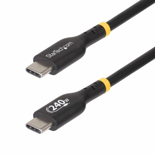StarTech.com USB2EPR3F USB cable USB 2.0 36.5" (0.928 m) USB C 0.48 Gbit/s 240 W Black