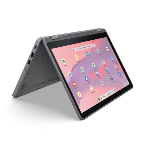Lenovo Chrome 500e 2in1 G5 M89 MediaTek Kompanio 540 Chromebook 12.2" Touchscreen WUXGA 8 GB 64 GB UFS Wi-Fi 6E (802.11ax) ChromeOS Gray