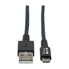 Tripp Lite U050-006-GY-MAX USB cable USB 2.0 70.9" (1.8 m) USB A Micro-USB B 0.48 Gbit/s Gray