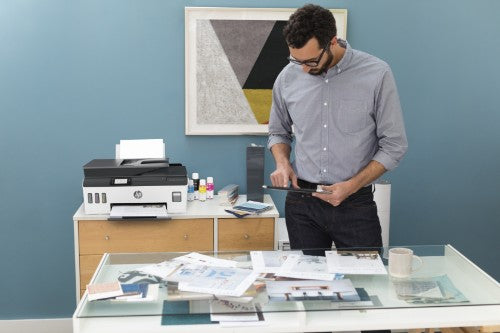 HP Smart Tank Plus 651 Wireless All-in-One Color Printer, Copier, Scanner