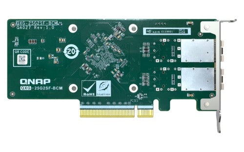 QNAP QXG-25G2SF-BCM network card Internal Fiber 25000 Mbit/s
