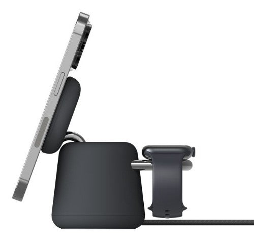 Belkin BoostCharge Pro Headphones, Smartphone, Smartwatch Black AC, USB Wireless charging Fast charging Indoor