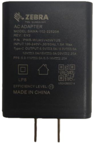 Zebra PWR-WUA5V45W1US handheld mobile computer accessory Battery charger