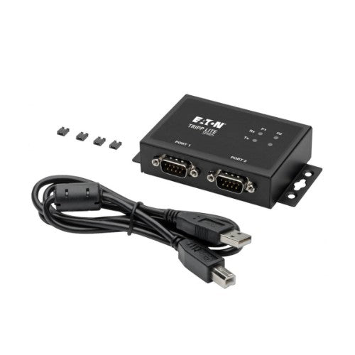 Tripp Lite U208-002-IND interface hub USB 2.0 Type-B 480 Mbit/s Black