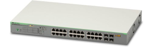 Allied Telesis AT-GS950/28PS-10 Managed Gigabit Ethernet (10/100/1000) Power over Ethernet (PoE) 1U Gray