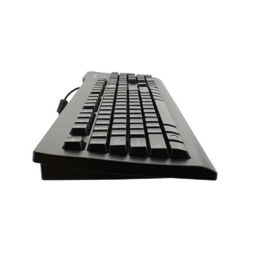 Seal Shield Silver Seal keyboard Universal USB QWERTZ German Black