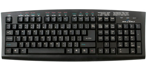 Seal Shield SILVER SEAL Meditech Magic Medical Grade keyboard USB QWERTY Black