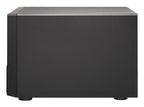 QNAP TL-D800C-US storage drive enclosure HDD/SSD enclosure Black, Gray 2.5/3.5"